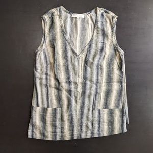 Striped Comrags Blouse